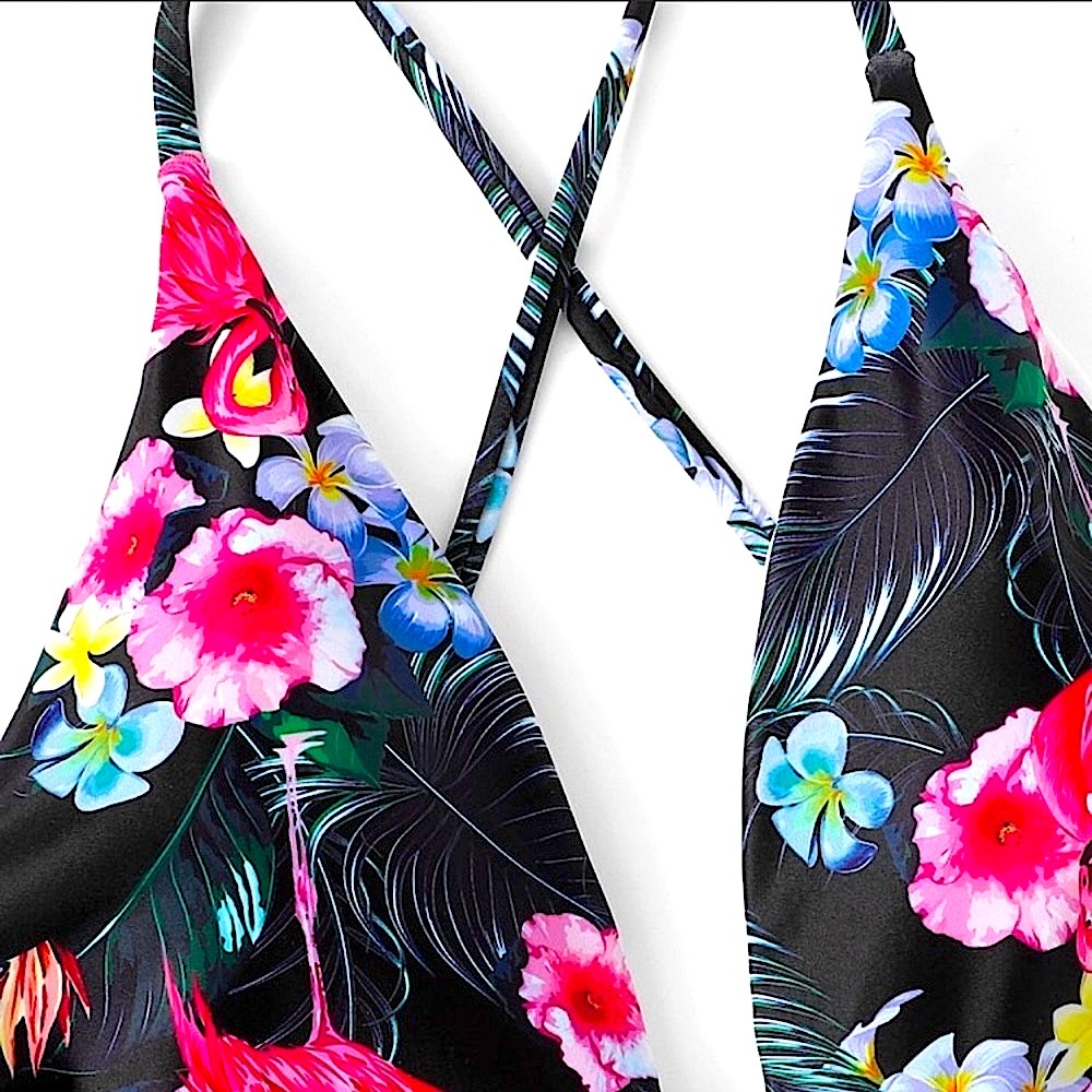 🎉🎉🌴Tropical One Piece Bathing Suit - Picture 4 of 5